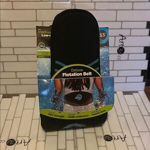 AquaJogger Deluxe Flotation Belt in Black